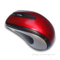 Wireless Optical Mouse with Attracting Colors, Customized Colors are Welcome